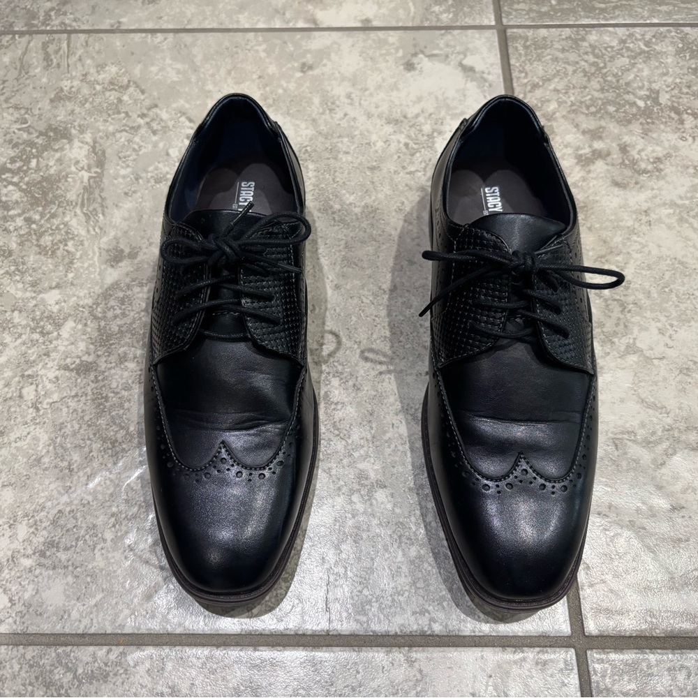 Stacy Adams Youth Men's Black Oxford Shoes
